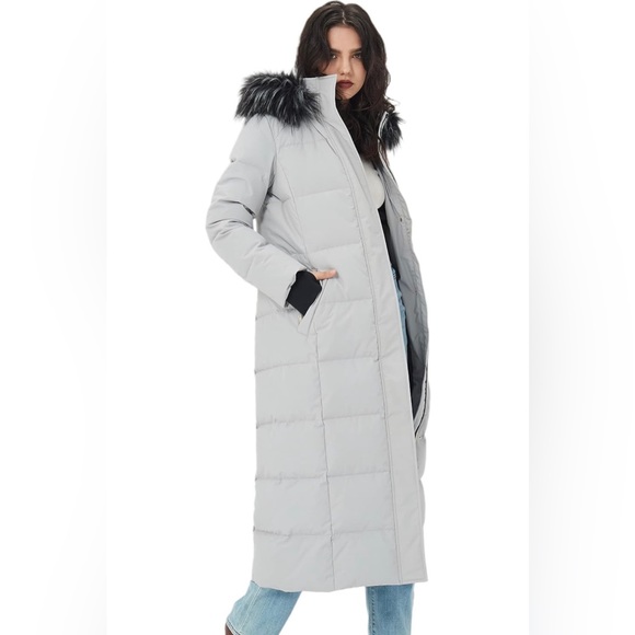 MINZARE Women's Thickened Down Coat Warm - XS, NWT - Picture 3 of 9